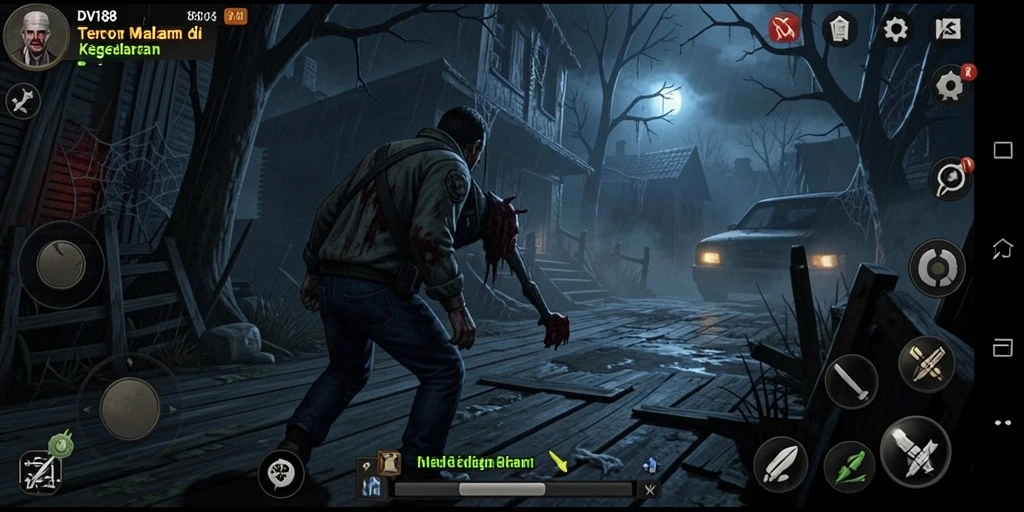 Menampilkan gameplay menegangkan dengan atmosfer Horror yang mencekam.