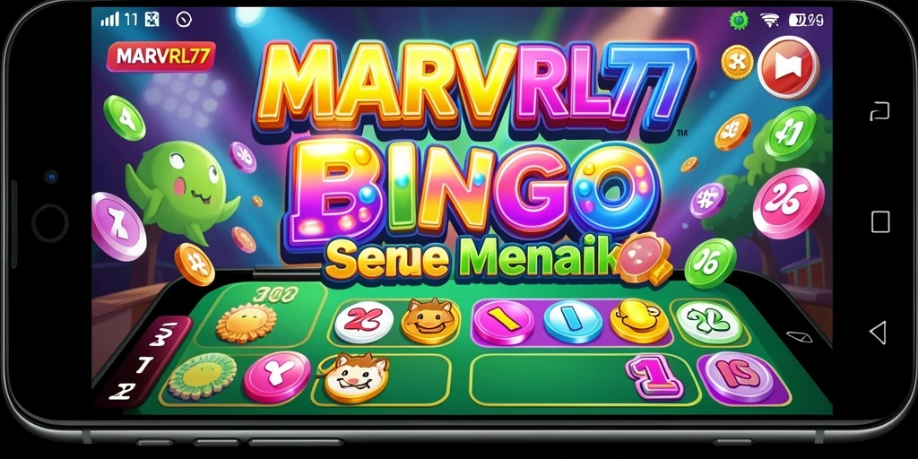 Tampilan gameplay MARVRL77 yang menarik saat bermain Bingo.