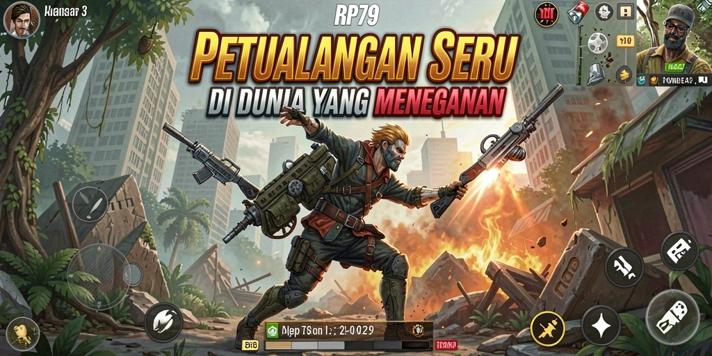 Screenshot menunjukkan gameplay seru dengan petualangan menegangkan.