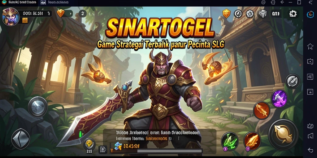 Tampilan gameplay SINARTOGEL yang memukau dan seru.